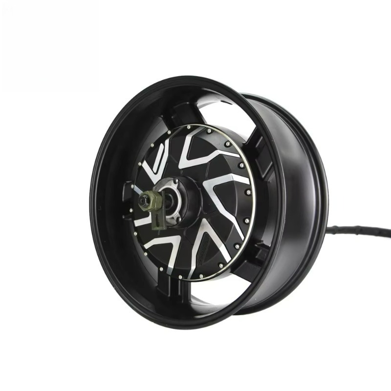 17X6.0 Inch 273 12000W V4 72V  - 12000W Electric Motorcycle Hub Motor recension och pris